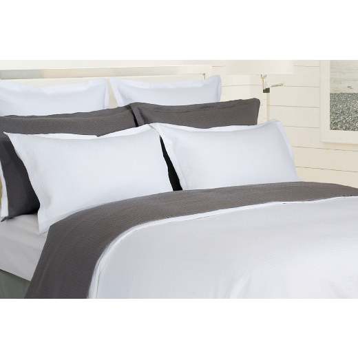 Verona Queen White Duvet Cover