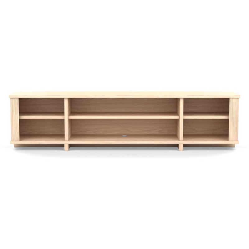 Tambour Credenza 86" - Ash