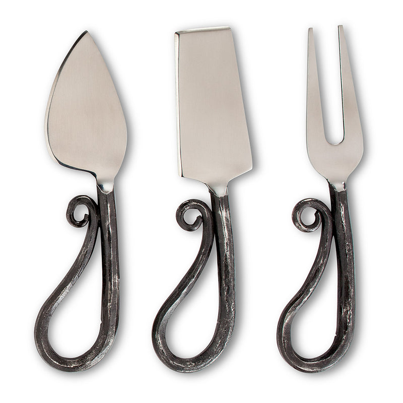 Set of 3 Curl End Cheese Tools