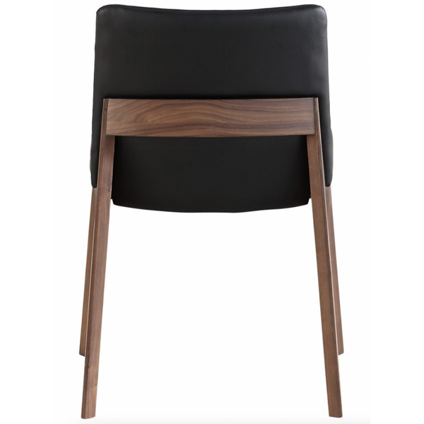 Dylan Dining Chair - Black PVC