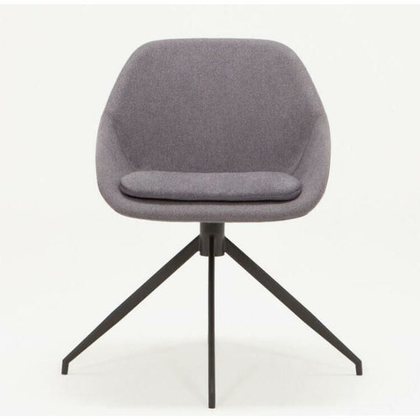 Nixon Dining Chair - Dark Grey Fabric