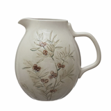 Stoneware Pitcher w/ Olive Branch