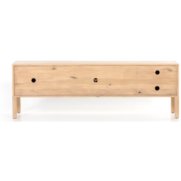 Isador Media Console - Dry Wash Poplar